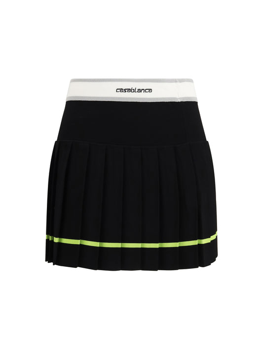 CASABLANCA  Striped pleated Skirt