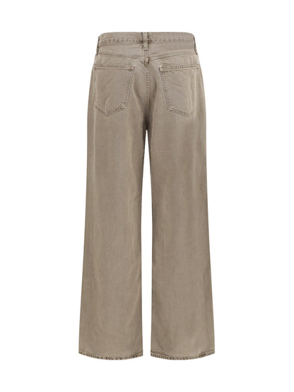 Agolde Nanci silk Pants - Tail