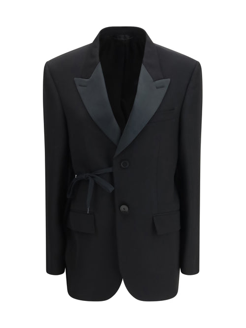 Balenciaga Wrap tailored Jacket - Black