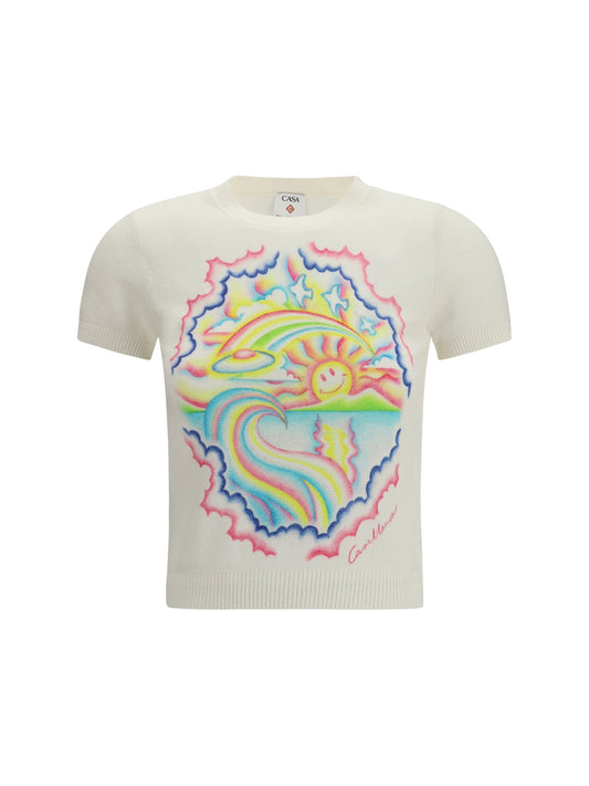 CASABLANCA Cotton blend T-shirt