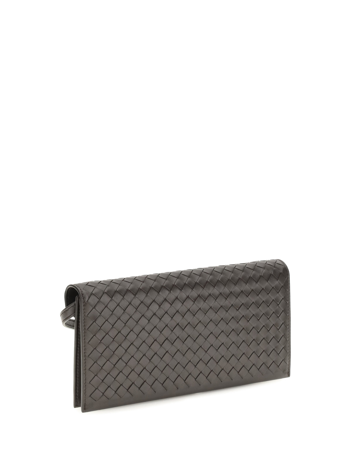 Bottega Veneta Intrecciato nappa Wallet - Espresso-Brass V