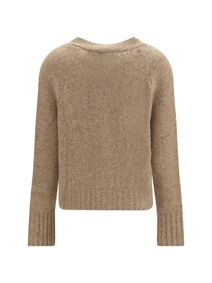 Allude Cashmere V-neck Cardigan - 48