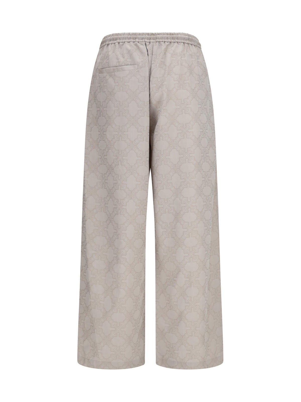 Off-White Arrow all-over monogram Pants - String