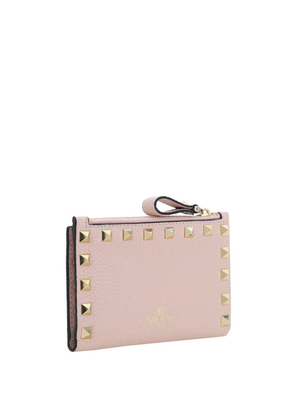 VALENTINO GARAVANI Rockstud zip Card Holder