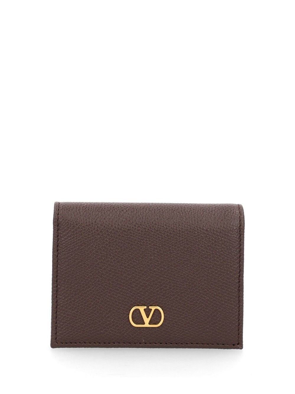 Valentino Garavani "Vlogo Signature" Wallet - Brown