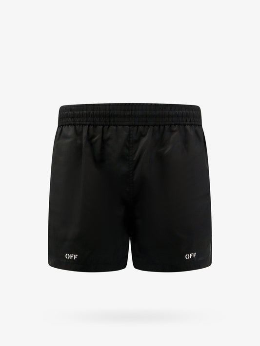 Off White Swim Trunk