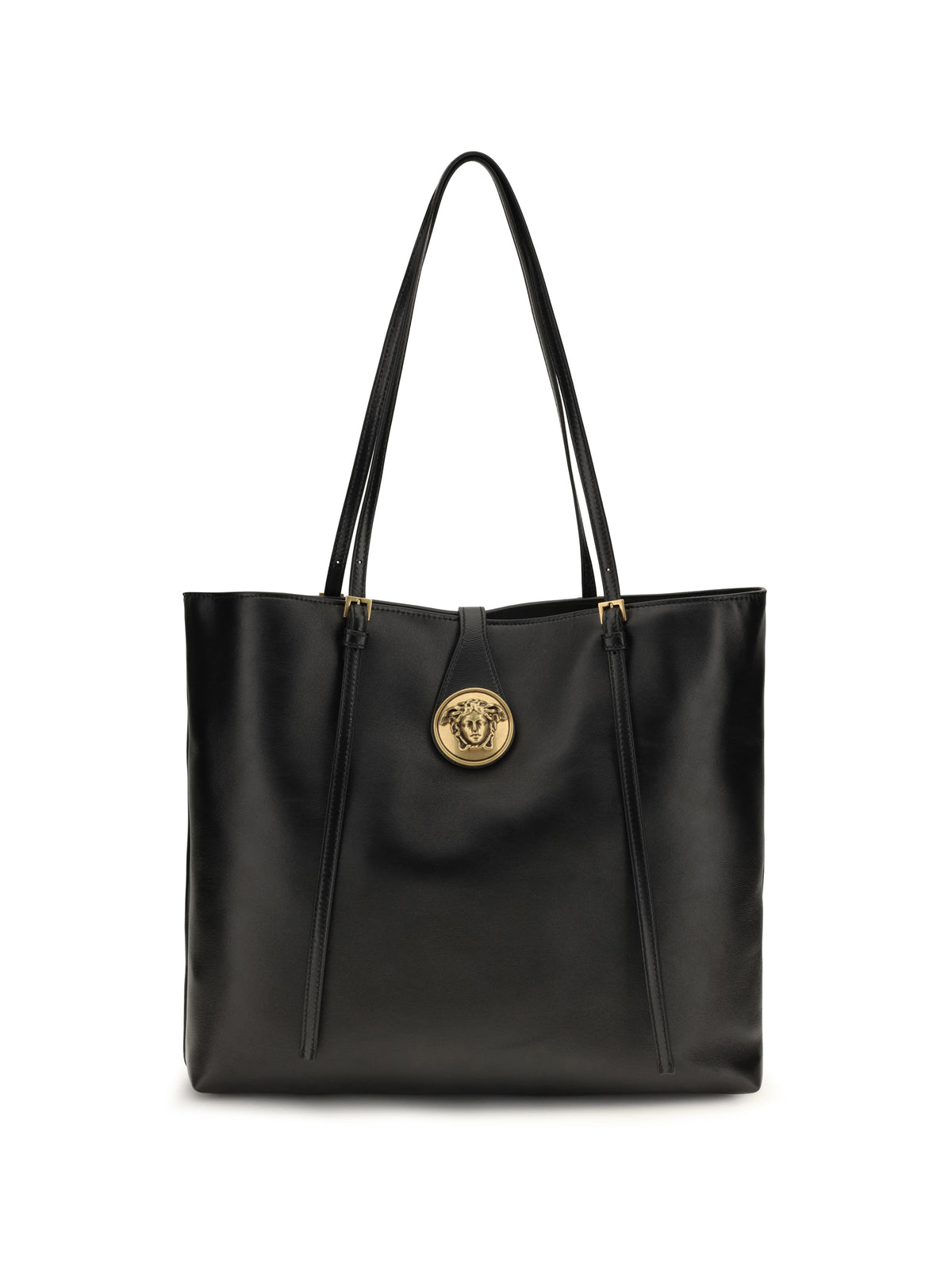 Versace Medusa Tote Bag - Black/Gold