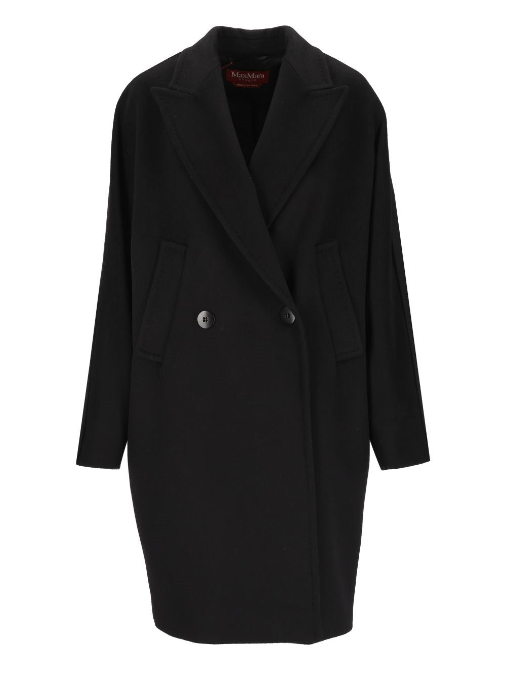 Studio Max Mara "Mastro" Coat - Black