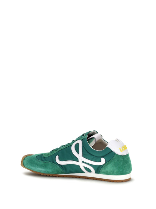 Loewe Ballet Runner 2.0 Sneakers - Jungle Green/White