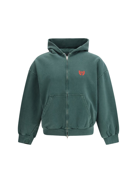 BALENCIAGA Laurel Classic zip-up Hoodie