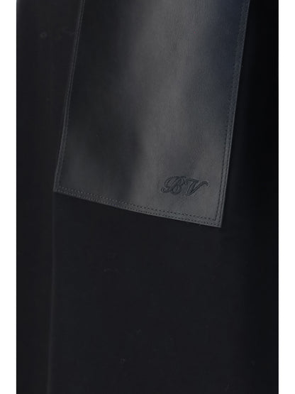 Bottega Veneta Pima cotton jersey T-shirt with pocket - Double Black