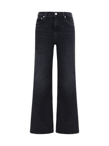 Citizens Of Humanity Kimberly 70's Jeans - Cateye (Washed Black)