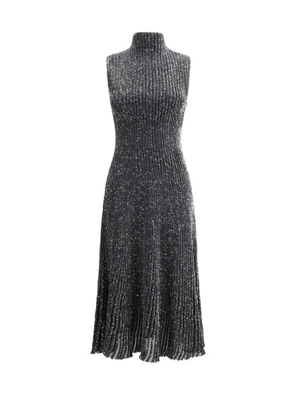 ALAÏA Sequined midi Dress