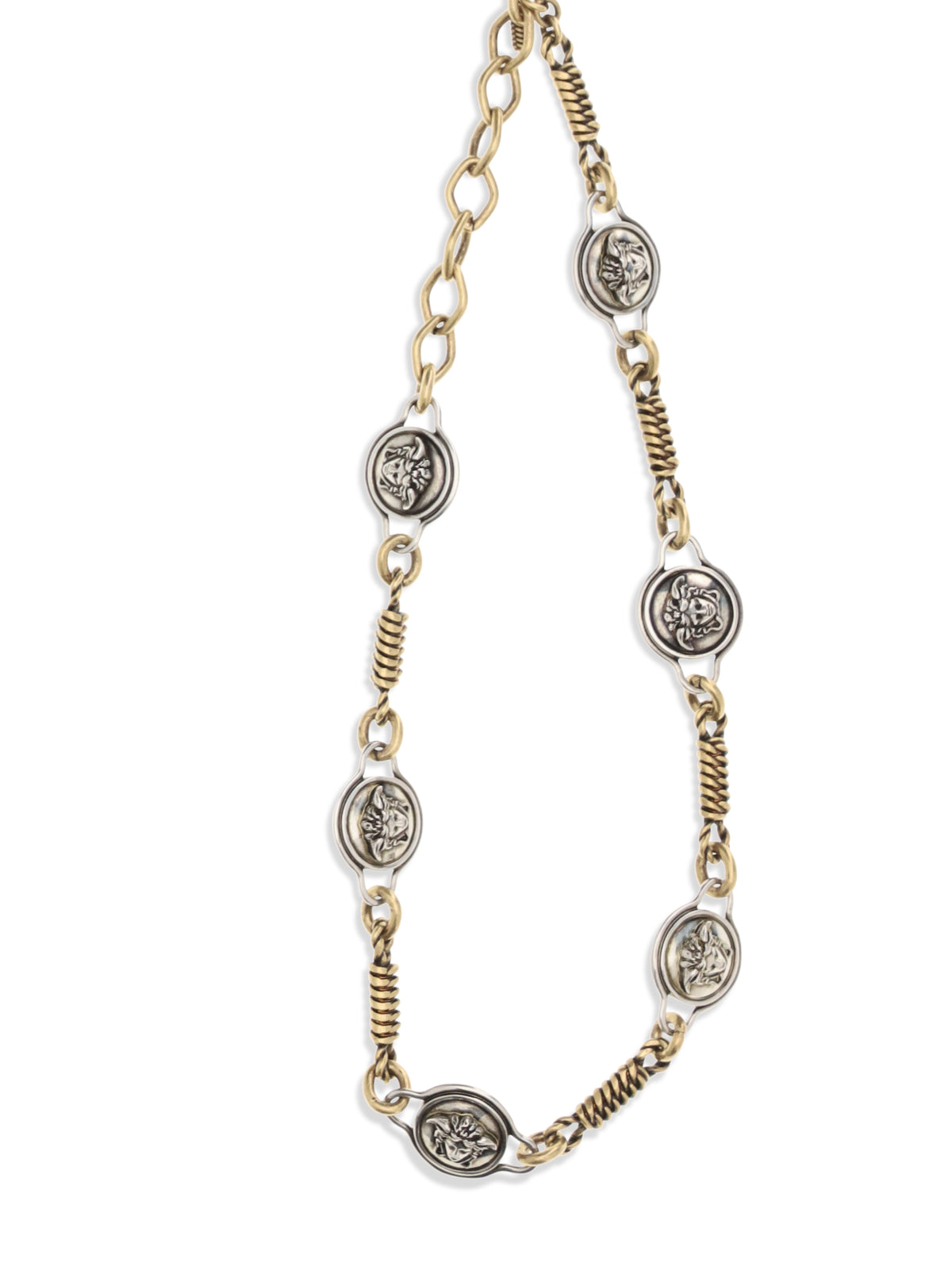 Versace Novantatré Necklace - Gold - Palladium