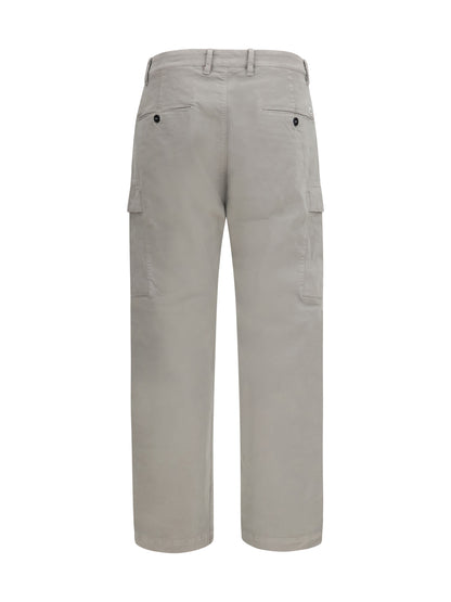 C.P. Company Stretch cotton satin Cargo Pants - Fallen Rock