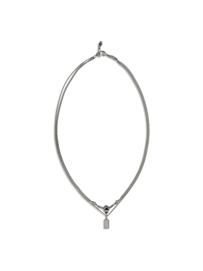 Alexander Mcqueen Skull Necklace - 0926+Cry+Pearl
