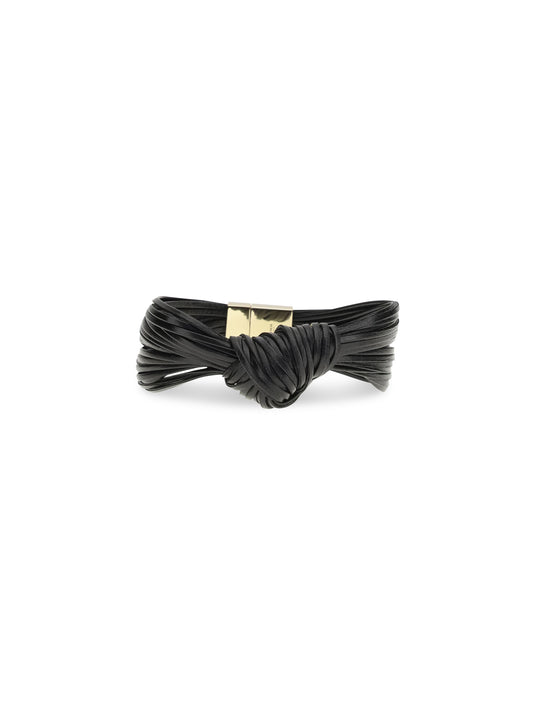 BOTTEGA VENETA Knot leather Bracelet