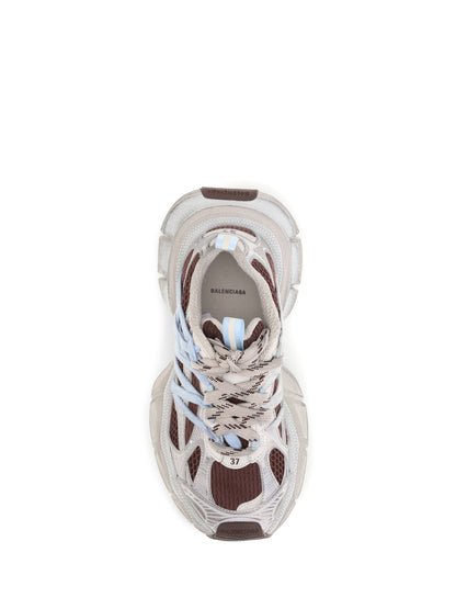 Balenciaga 3XL Interlace Sneakers - Brown/Beige/Blue