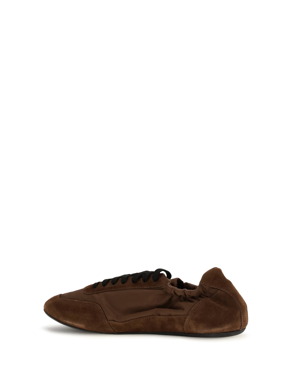 Prada Collapse Sneakers in Re-Nylon and suede - Palissandro