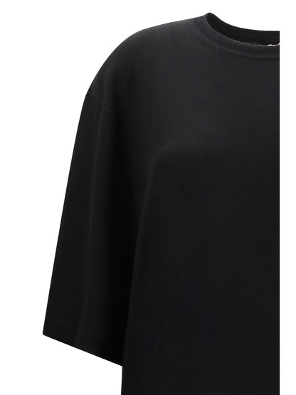 Toteme Wool T-shirt Dress - Black