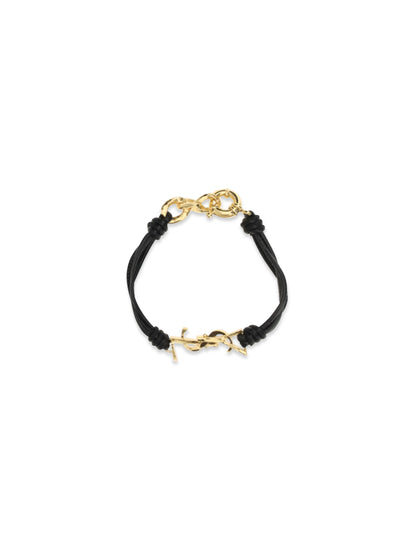 SAINT LAURENT Cassandre multi-wrap Bracelet