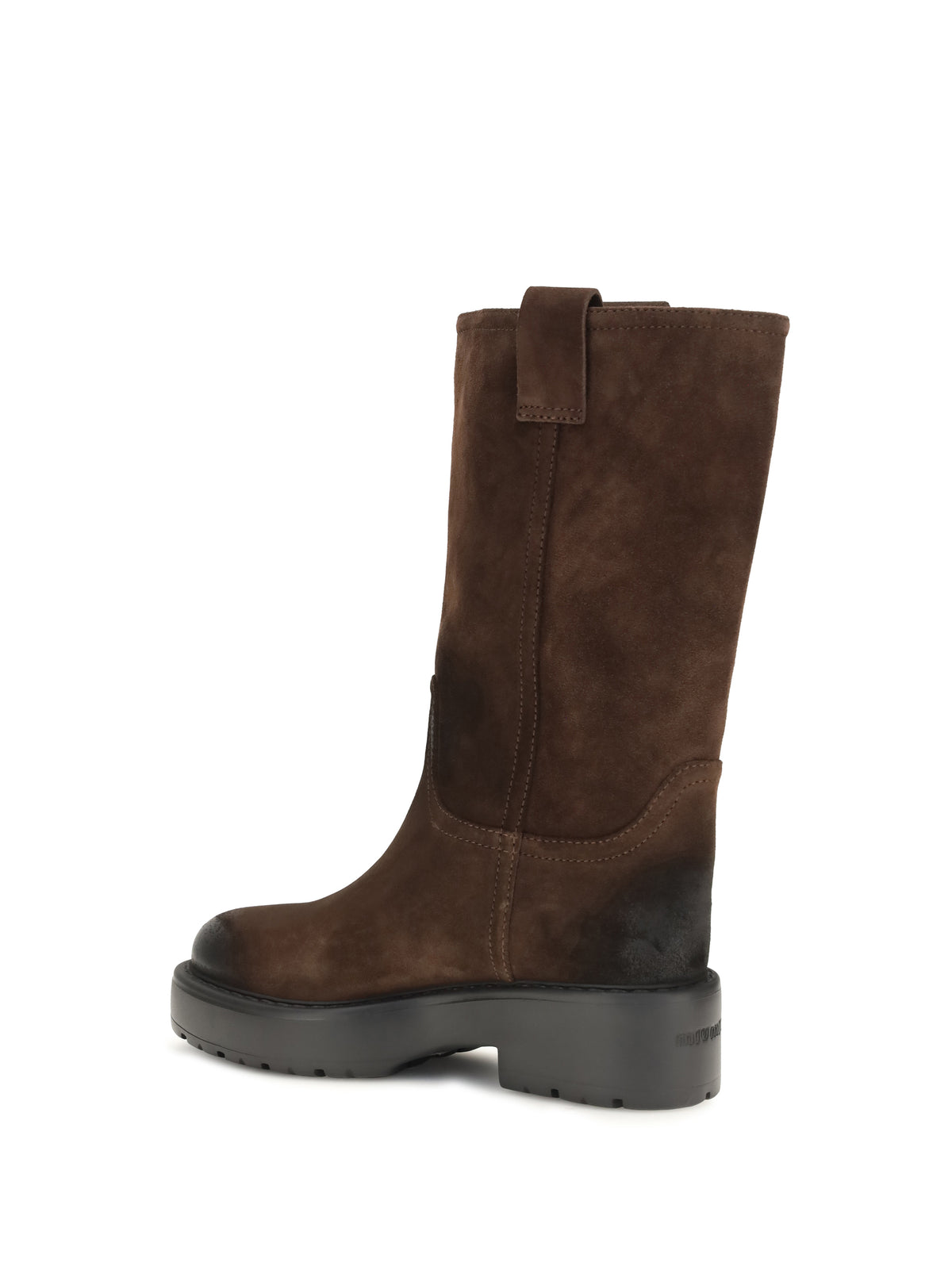 Miu Miu Suede leather Boots - Moro
