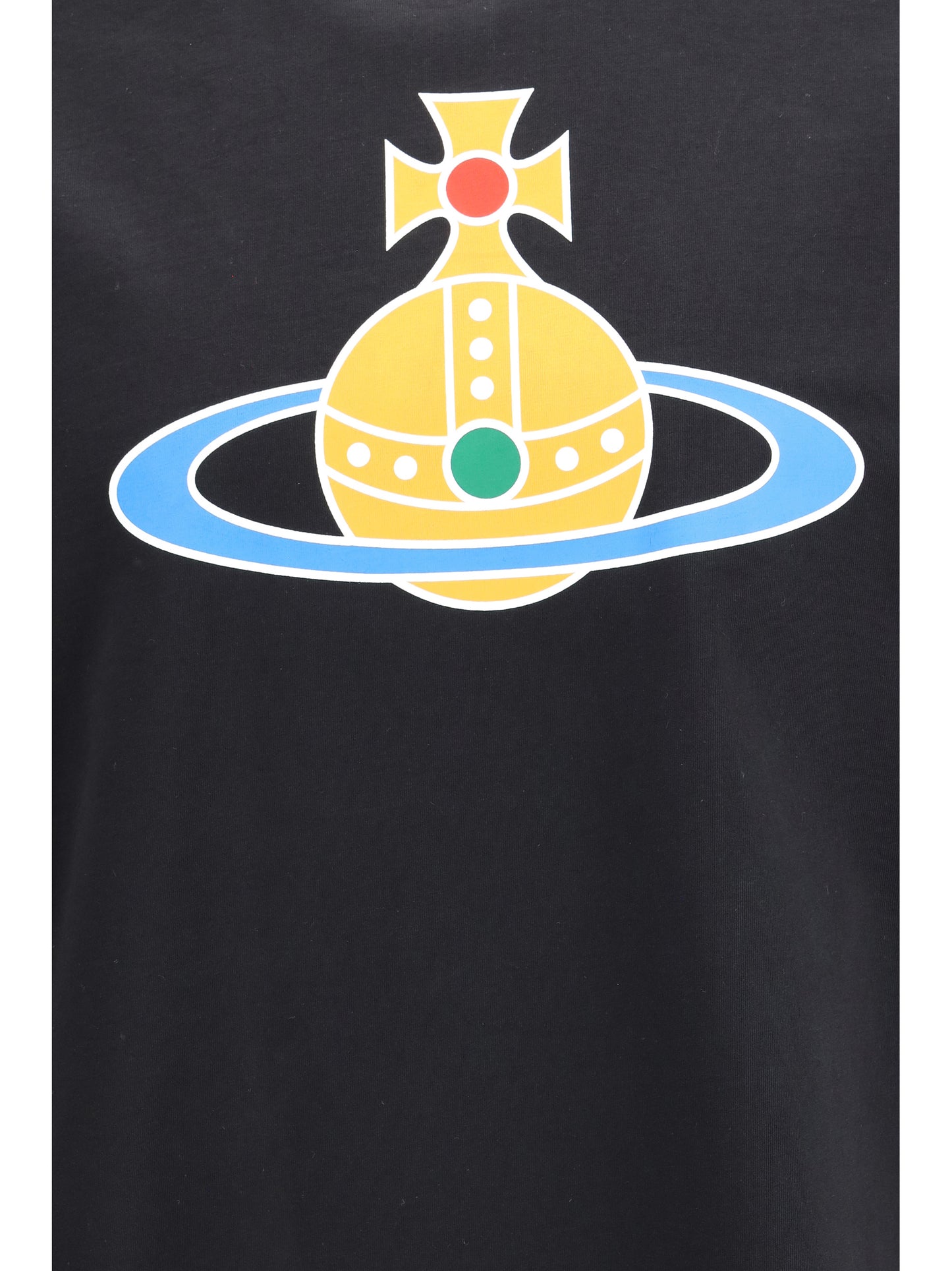 VIVIENNE WESTWOOD T-shirt in cotton with Orb logo