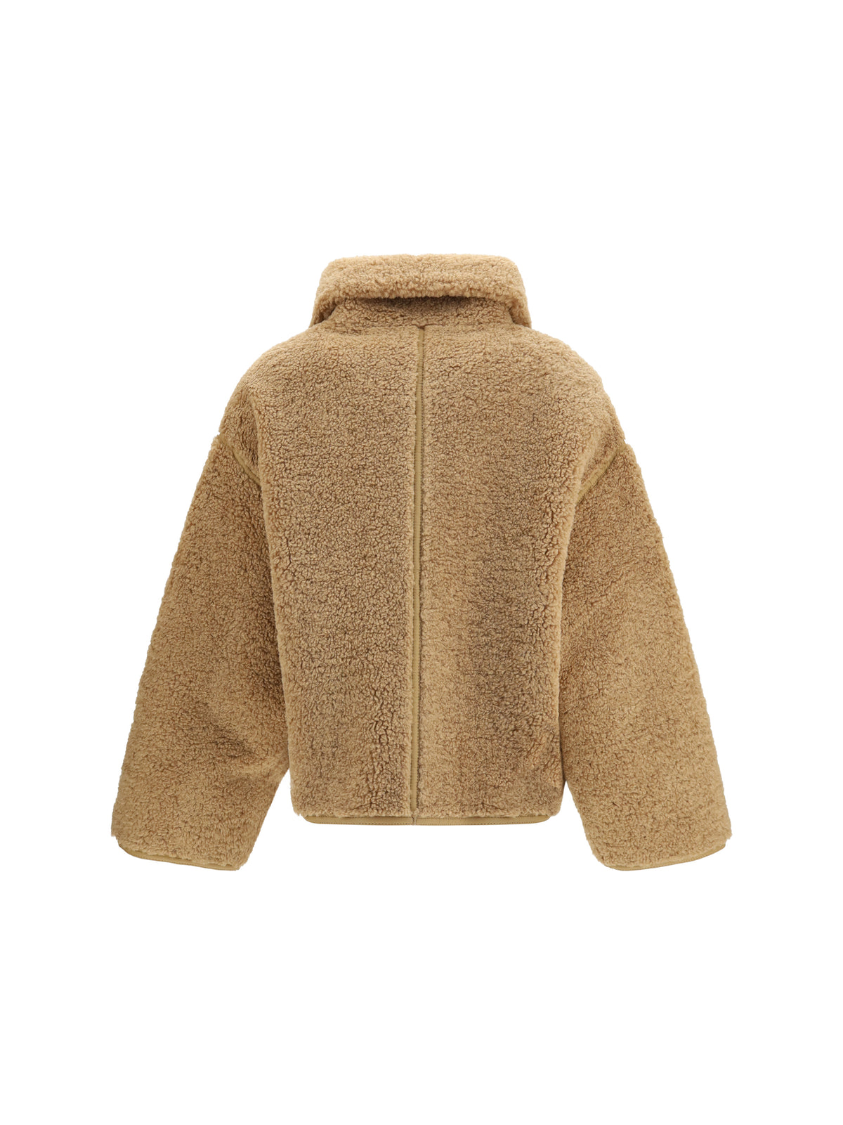 Pinko Eco shearling Jacket - Beige Scoiattolo Light