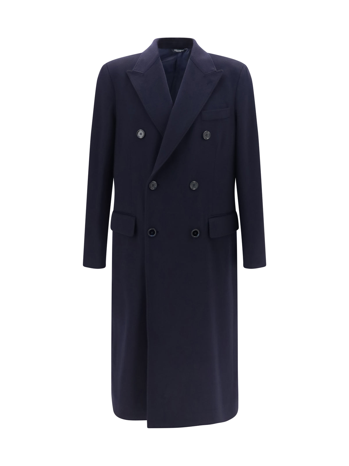 Dolce & Gabbana Double-breasted wool Coat - Blue Scurissimo 1