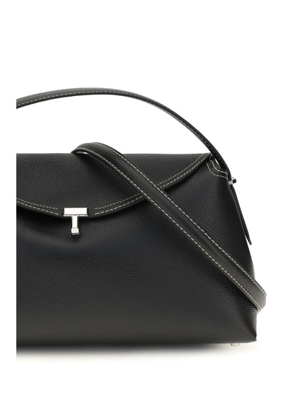 Toteme T-lock Handbag - Black