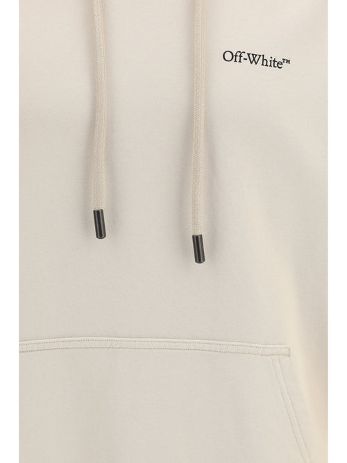 Off-White Half Arrows Skate Hoodie - Pumice Stone