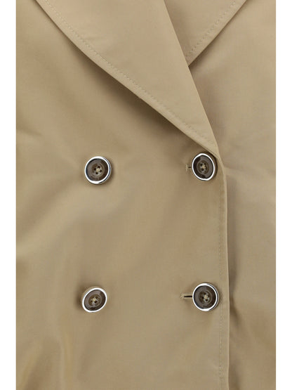 PINKO Short double-breasted Triscia Trench