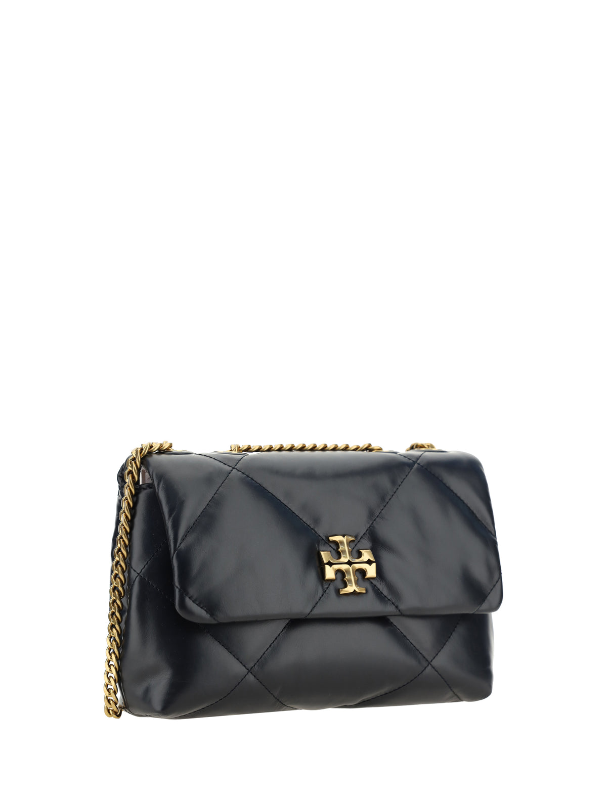 Tory Burch Kira Diamond Small Shoulder Bag - Black