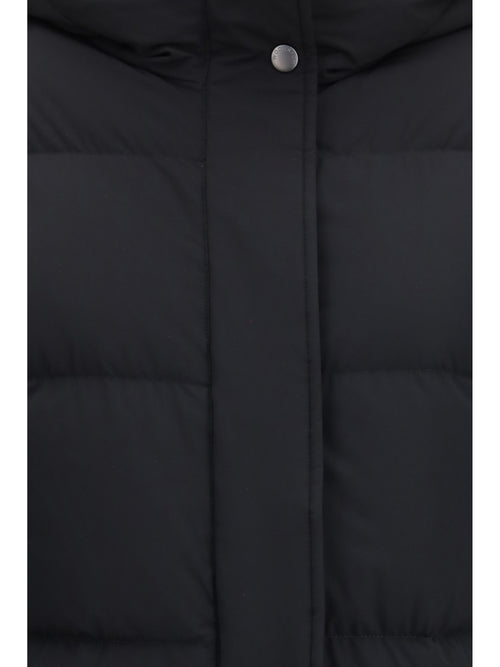 Woolrich Madison quilted Matt Stretch Nylon Puffer Jacket - Black