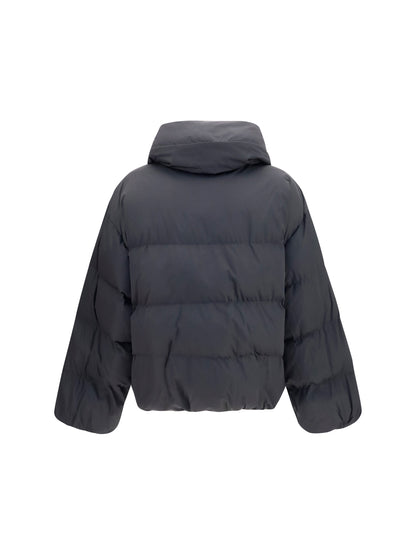 Balmain Padded high-neck Jacket - Noir