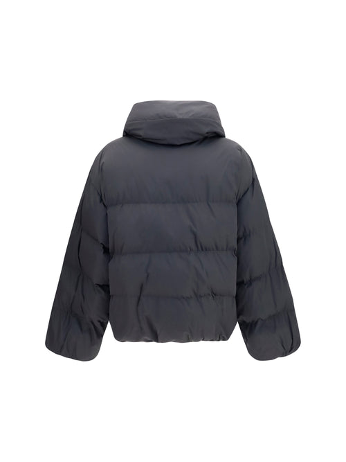Balmain Padded high-neck Jacket - Noir