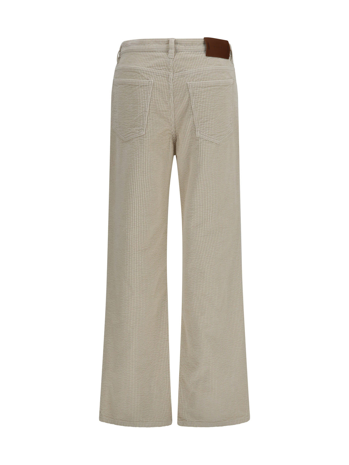 Marni Corduroy flare Pants - Fog