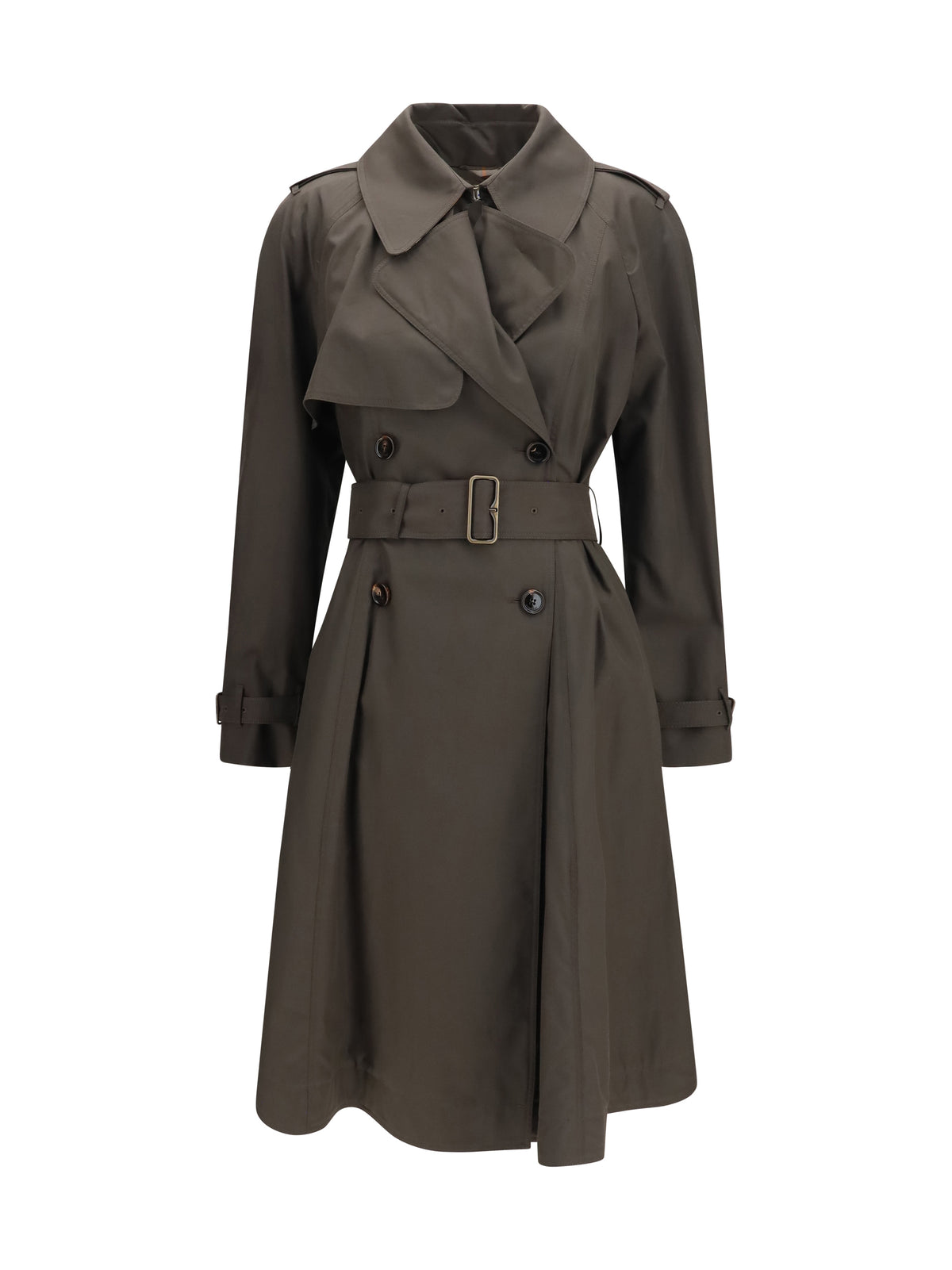 Burberry Pembury cotton gabardine Trench Coat - Estuary Brown