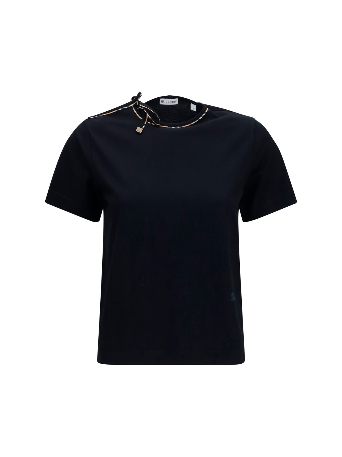 Burberry T-shirt with cut-out detail - Black