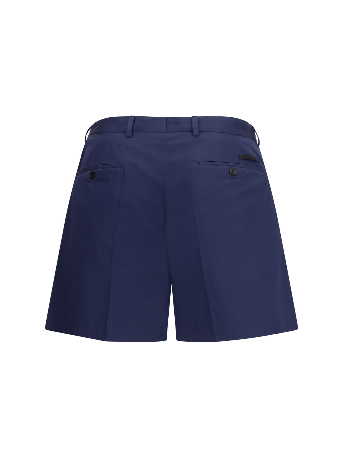 Prada Cotton Shorts - Navy
