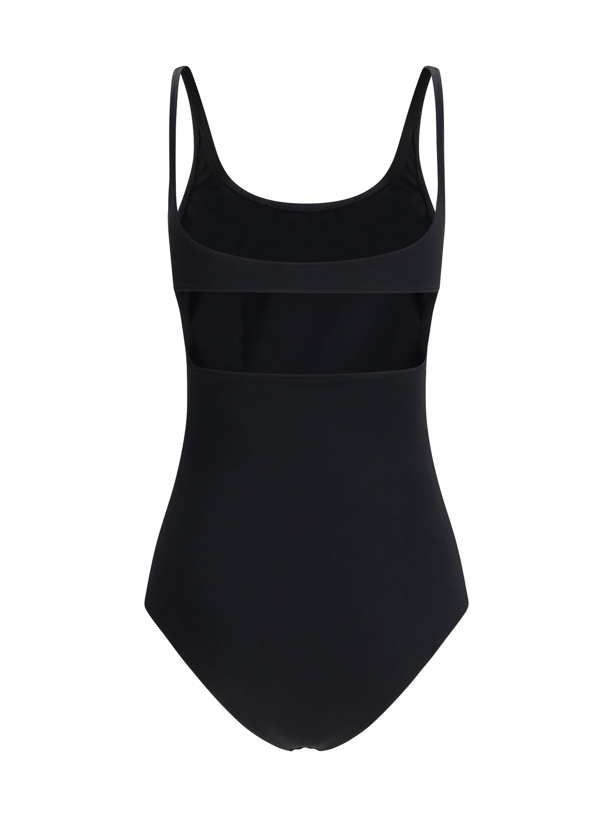 Courrèges One piece Swimsuit with a cut-out detail - Black