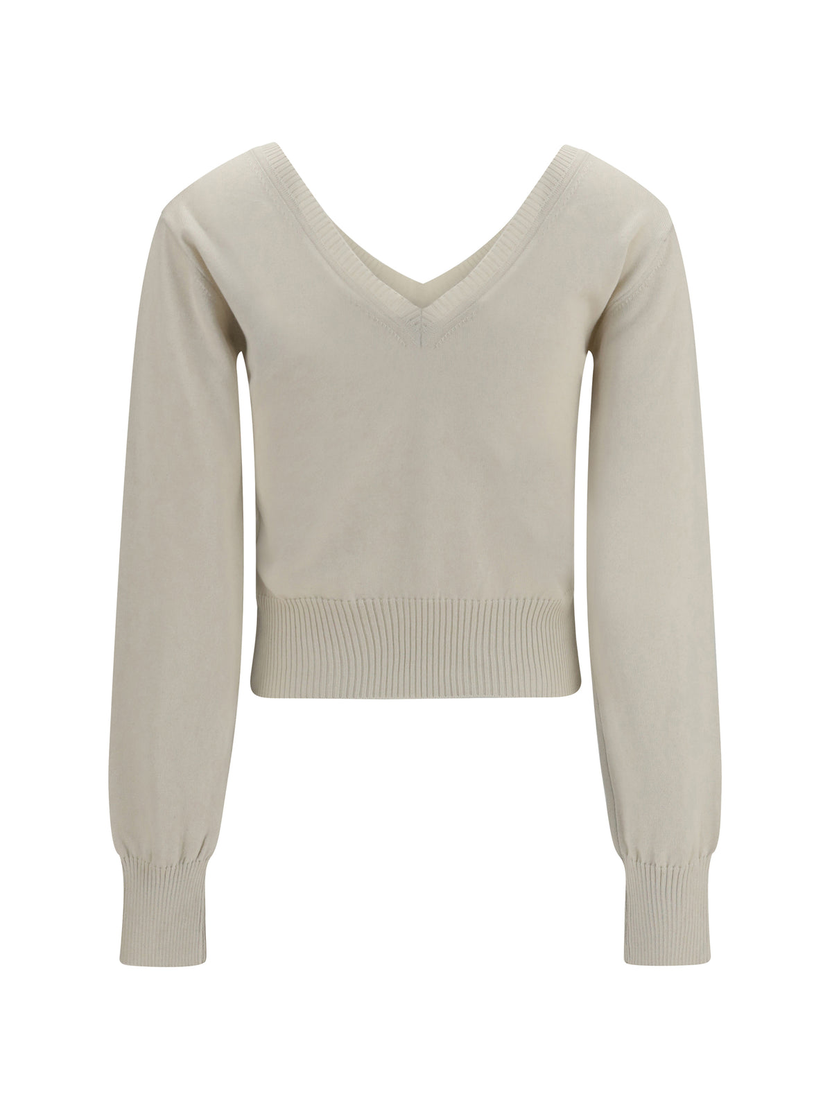 Vivienne Westwood Beatrice V-neck Sweater - Dove White