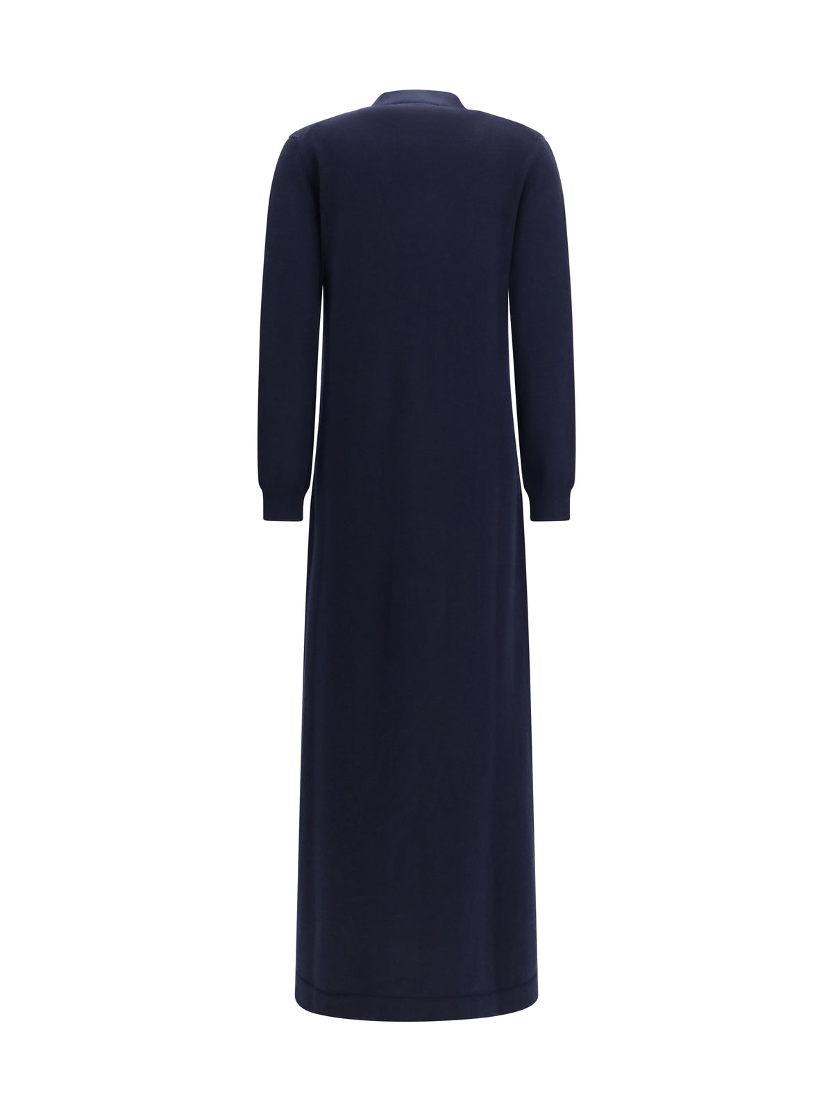 Malo Long cashmere V-neck Cardigan - Blu.