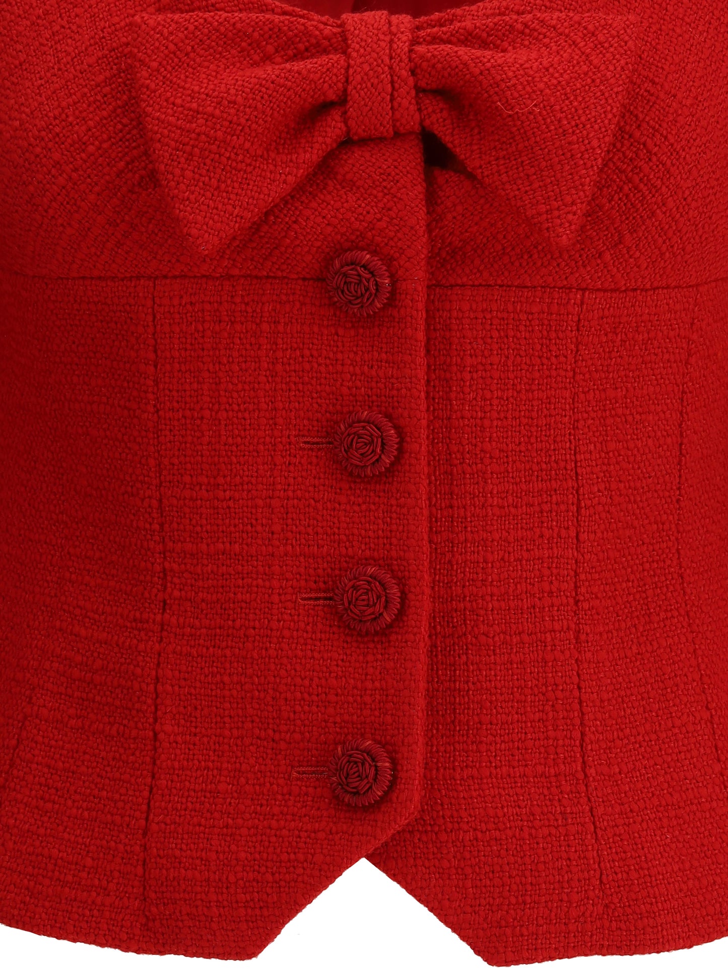 VALENTINO Short Jacket in Plain Wool Tweed