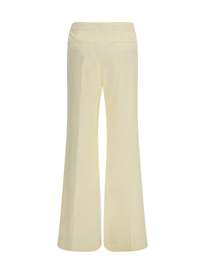 Max Mara Sportmax Piacere Pants - Yellow Light