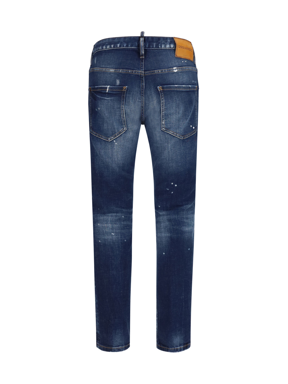 Dsquared2 Distressed skater Jeans - Navy Blue