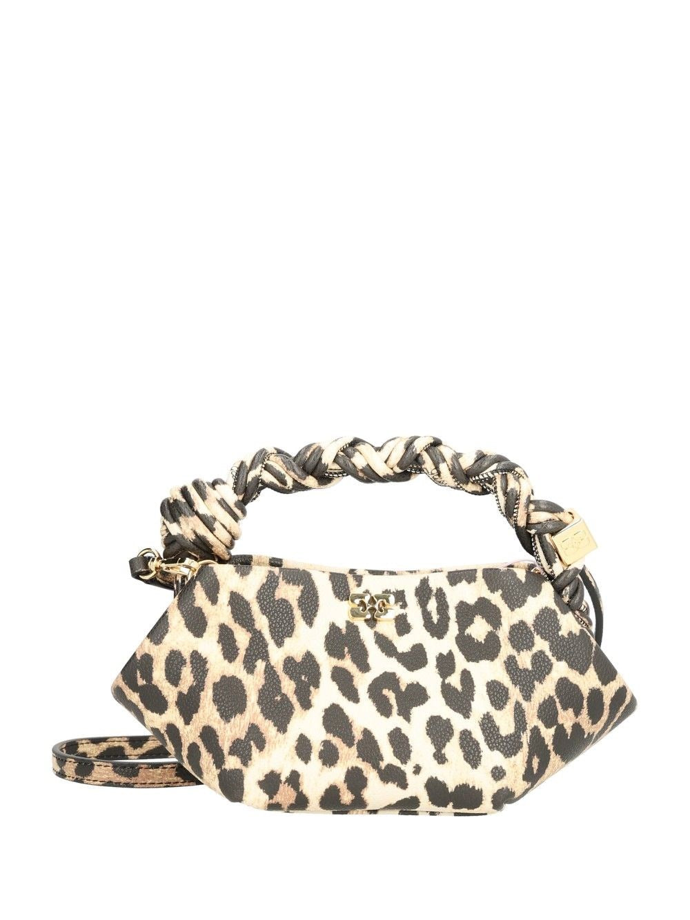 Ganni Mini "Butterfly" Bag - Animal Print