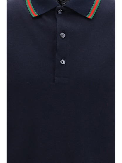 GUCCI Cotton piqué jersey Polo Shirt