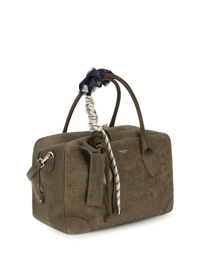Golden Goose Vita Medium leather Travel Bag - Military Green