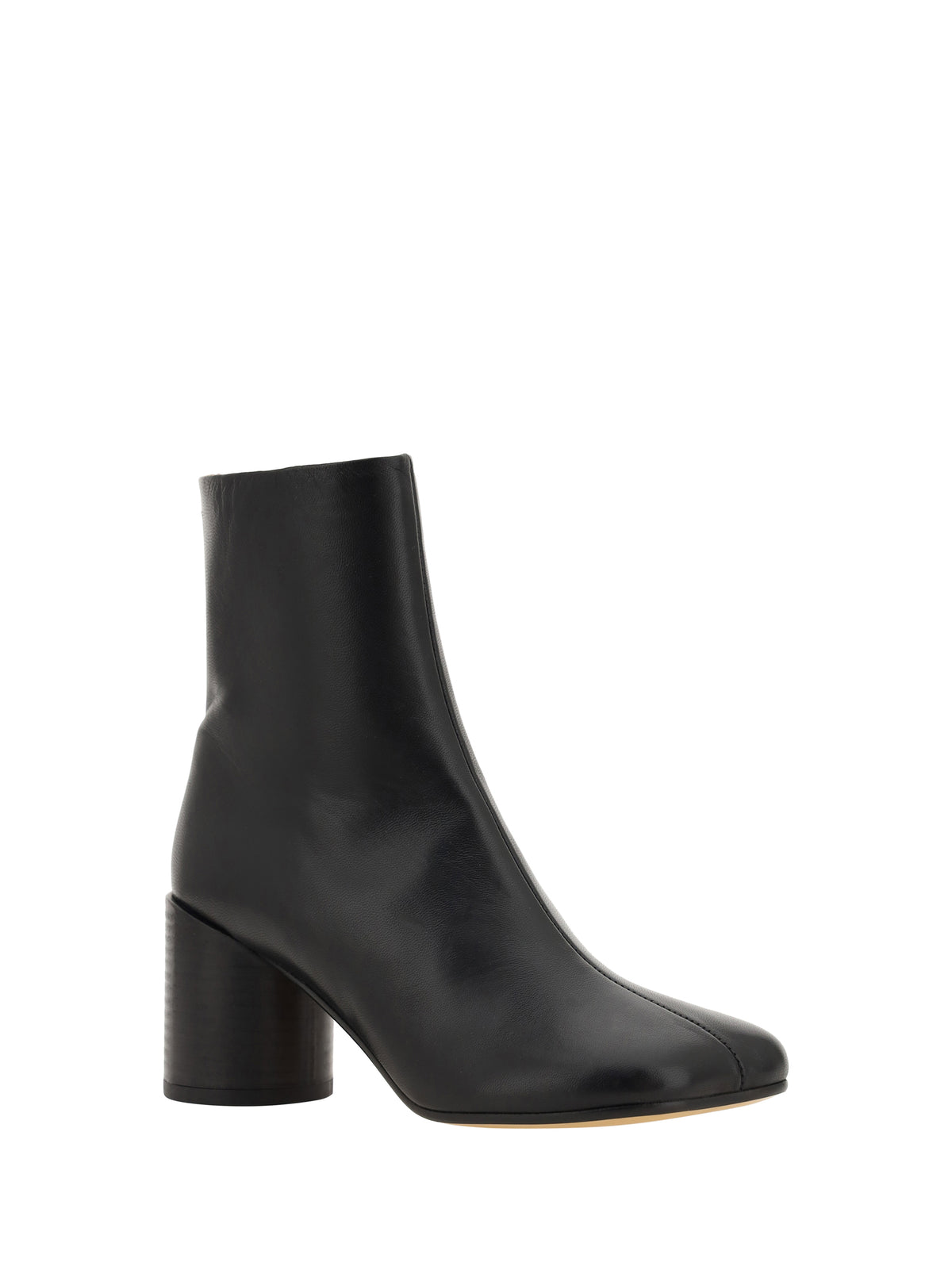 MM6 Maison Margiela Heeled Ankle Boots - Black